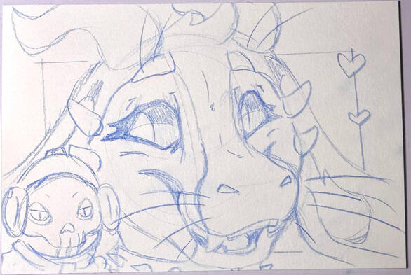 Art by Peckish Paws on Instagram